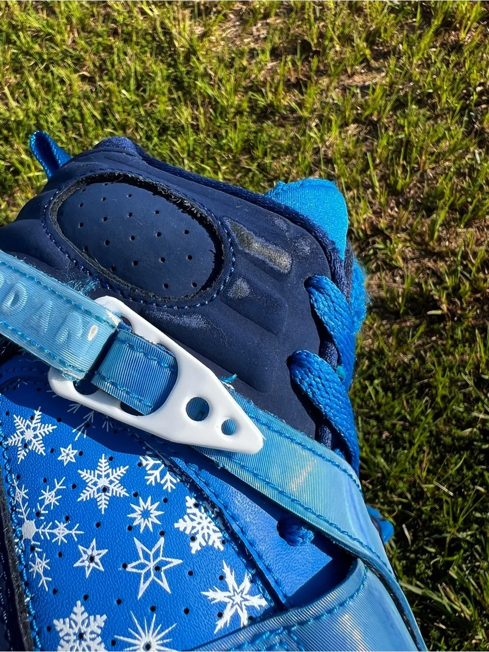 CLEAN Air Jordan 8 size 6 Mens Snowflake Blue shoes
